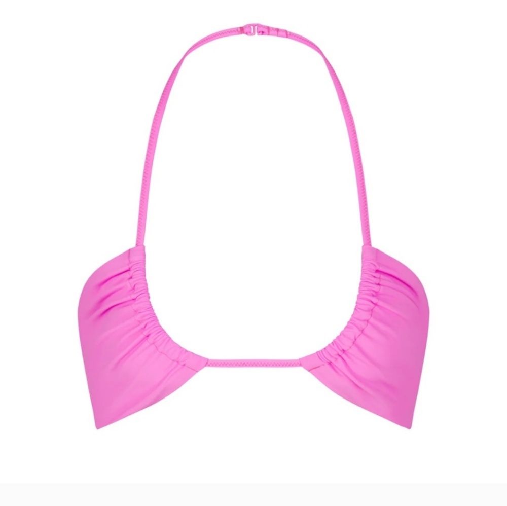 SKIMS halter bikini swimsuit top